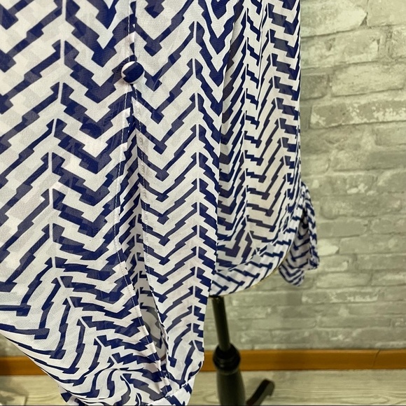 Monroe & Main Open Back Blouse - Picture 3 of 5